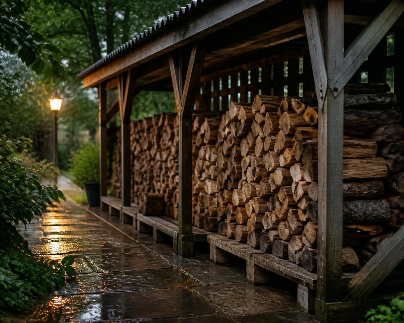 découvrez comment sécher efficacement votre bois de chauffage humide et astuces pour l'utiliser malgré l'humidité afin d'assurer un feu performant et sécurisé.